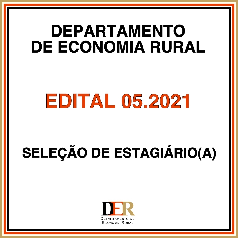 Edital 005.2021 (Estagiário)